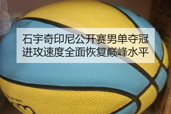 石宇奇印尼公开赛男单夺冠 进攻速度全面恢复巅峰水平